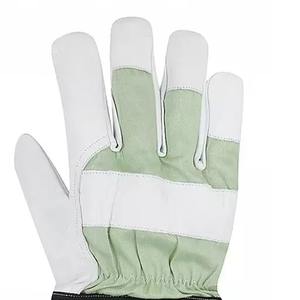 Gréeur canadien Gants de sport robustes en cuir fendu Construction Sécurité Travail Protection des mains - Product Image 3