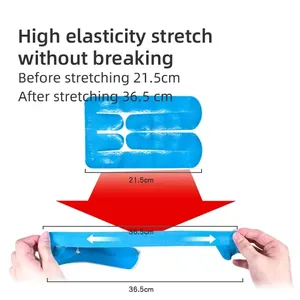 Suministro directo de fábrica Cinta deportiva de kinesiología para atletas | Vendaje para aliviar el dolor muscular para rodilla, <span class=keywords><strong>muslo</strong></span>, correr - Product Image 4