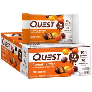 Caramelos Recubiertos con Mantequilla de Maní de Quest Nutrition, Paquete de 12 - Product Image 4