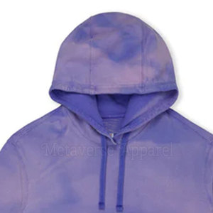 เสื้อฮู้ดสวมหัวผ้าฝ้ายผสมแบบกำหนดเองสำหรับชุดกีฬา - Product Image 3