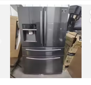 Refrigerador Eléctrico de Acero Inoxidable Francés de 4 Puertas y 28 Pies Cúbicos, Nuevo y Original, con Pantalla Táctil, Recién Llegado - Product Image 3