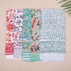 Handmade Organic Cotton Bandanas 15 Pcs Unisex Biker Headband Boho <b>Neck</b> <b>Scarf</b> Fashion Gift - Product Image 6