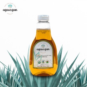 Jarabe de agave orgánico Twin Pack 1 kg Botellas Edulcorante certificado vegano a granel - Product Image 4