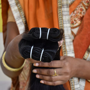 Extensiones de cabello humano peruano alineado con cutícula sin procesar al por mayor paquete 100% de pelo natural liso de proveedor virgen - Product Image 4