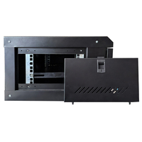 Armoire de serveur de centre de données sur pied de 19 pouces, 4U, en acier SPCC, armoire réseau pour équipement informatique en stock