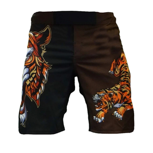 กางเกง MMA มวยไทย ชกมวย ใส่สบาย กางเกงเทควันโด ต่อสู้ ยิวยิตสู กางเกงชกมวยพิมพ์ลาย กางเกงกีฬาลำลอง ฟิตเนส - Product Image 6