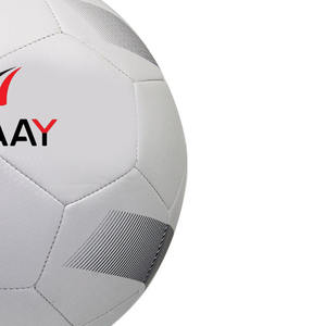 Alaay Venta caliente Máquina de fútbol de PVC cosida Tamaño oficial 5 Playa al aire libre Fútbol blanco - Product Image 4