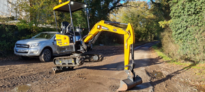 Mini-excavatrice Sany SY18C SY16C de haute qualité en gros, équipement de terrassement sur chenilles de 2 tonnes, mini-excavatrice d'occasion à vendre - Product Image 4
