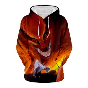 Sweat à capuche pour homme, imprimé anime, hiver, sublimation 3D, respirant, polyester/coton, polyester de haute qualité, sublimation. - Product Image 1