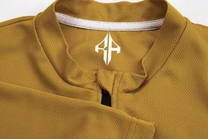 Precio barato Color sólido Media cremallera Camisetas de ciclismo en blanco 100% Material de poliéster Premium Logotipo personalizado de alta calidad para hombres - Product Image 3