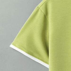 Conjunto de verano de algodón pesado de diseño de alta calidad para hombre, logotipo de diseño impreso personalizado, ropa de calle, conjunto de verano de manga corta para hombre - Product Image 3