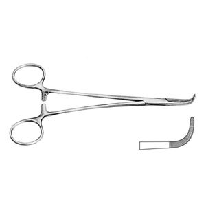 คีมจับเส้นเลือดคุณภาพสูง ทำจากสแตนเลส เครื่องมือผ่าตัด ยอดขายดี คีมฮาลส์ต์ โมสกิโต้ 12.5 ซม. แบบตรงและแบบโค้ง - Product Image 6