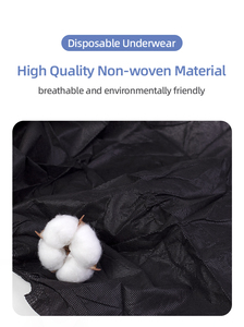 Travel-Friendly Disposable Lightweight <strong>Men's</strong> Boxer Shorts Non-Woven Spa Underwear Individually Wrapped Massage Material - Product Image 6