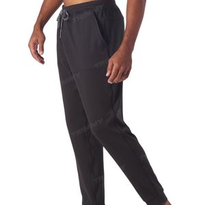 Pantalon de sport élastique en tissu vierge de haute qualité sans étiquette pantalon de survêtement en tissu éponge français pour hommes vente en gros - Product Image 5