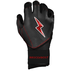 Guantes de Bateo de Béisbol BRUCE BOLT de Cuero Antideslizante con Logotipo y Diseño Personalizados, Calidad Profesional, Fabricados con Cuero Premium - Product Image 6