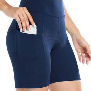 Ropa deportiva Pantalones cortos de Yoga de levantamiento de cadera de alta calidad Último diseño Ropa de mujer Pantalones cortos de levantamiento de cadera para mujer Pantalones cortos de verano para mujer - Product Image 1