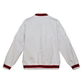 Veste universitaire de baseball en satin de polyester 100% personnalisée pour hommes de taille supérieure décoration de broderie Letterman College d'hiver décontractée - Product Image 4