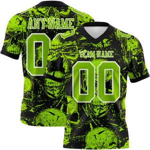 Camiseta de fútbol americano personalizada OEM ropa de equipo al por mayor fabricante de ropa deportiva de poliéster de secado rápido para hombres mujeres entrenamiento juvenil - Product Image 5