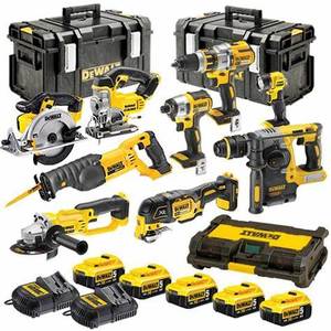 # @@ # Juego de Herramientas DeWalt Original Nuevo, Kit Combinado de 15 Piezas, Herramientas Eléctricas de 18 y 20 Voltios XRP, Taladros, Sierra de Corte, Impacto - Product Image 1