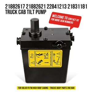 Pièces de carrosserie de camion 21882617 21882621 22841213 21831181 Pompe de relevage manuelle de cabine pour <span class=keywords><strong>Volvo</strong></span> FM <span class=keywords><strong>FH</strong></span> Pièces de rechange pour camions - Product Image 1