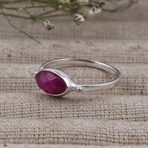 Vente en gros de bague en argent sterling 925 de style classique pierre précieuse d'améthyste naturelle avec incrustation de diamant de quartz bijoux de fête de mariage - Product Image 2