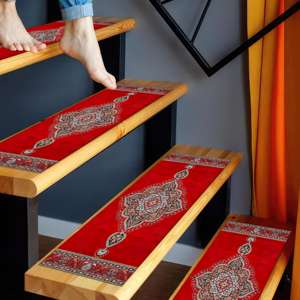 Alfombra Tejida Geométrica, Elegante, Decorativa, Estética, Minimalista, Lavable, Regalo, Personalizada - Product Image 1