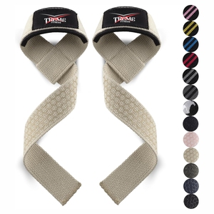 Correas de Levantamiento de Pesas de Neopreno Transpirable con Logotipo Personalizado 2026, Muñequeras Deportivas Acolchadas para Correr, Cierre de Gancho y Bucle de 10 mm, Unisex - Product Image 5