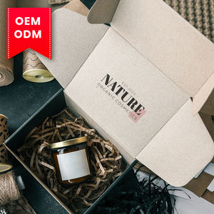 Boîte de papier Kraft personnalisable de haute qualité Conceptions uniques pour l'expédition de nourriture Un ensemble d'impression enduite recto verso de formes magnétiques - Product Image 1