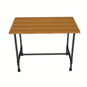 BFPB001-Pipebamboo 100x60cm <b>Folding</b> Laptop <b>Desk</b> for Office School & Living Room with Pipe Legs - Product Image 6