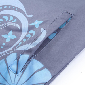 Veste Softshell imperméable légère unisexe de style coupe-vent avec logo sur le devant, doublée en polaire, pour le sport d'hiver - Product Image 4