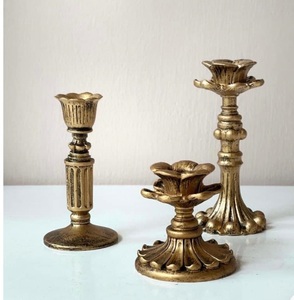 New Trending Metal Golden Taper Candle Holder for <b>Living</b> <b>Room</b> & Bed <b>Room</b> Tabletop <b>Lighting</b> Decor Candle Tapers - Product Image 3