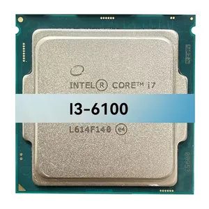 CPU usada para i3-6100 6gen Intel i3 i5 i7 6100 6500 6700 desktop cpu pc processador