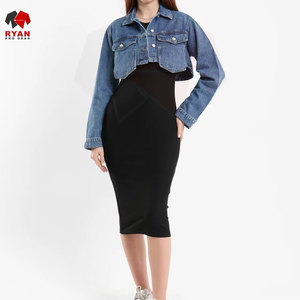 Veste en jean pour femmes très demandée, fabriquée en tissu de qualité, avec un look élégant et des détails de couture robustes - Product Image 4