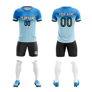 High Quality Customized Logo Printing Sports Wear Light <b>Weight</b> Best Design <b>Men</b> Soccer Uniform - Product Image 3
