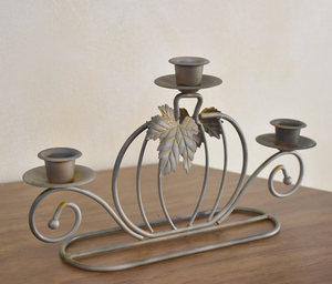 ชุดที่วางเทียนโลหะ2ชิ้นการออกแบบที่หรูหราปรับแต่งได้สำหรับงานแต่งงานโต๊ะรับประทานอาหาร - Product Image 6