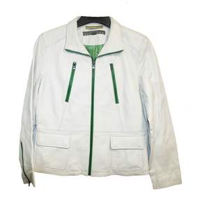 <b>Women's</b> Genuine Sheepskin <b>Leather</b> <b>Jacket</b> <b>Vintage</b> Western Quilted Design Breathable Nylon Lining Dye for Optimal Comfort - Product Image 5