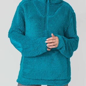 Veste polaire Sherpa chaude et confortable à fermeture éclair-Vêtements d'extérieur zippés de haute qualité-Idéal pour l'hiver, la randonnée et les vêtements décontractés - Product Image 6