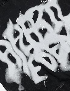 เสื้อสวมหัวมีฮู้ดสำหรับผู้ชายผ้าซักได้ปรับแต่งได้พร้อมแผ่นปักและทรงโอเวอร์ไซส์ - Product Image 6