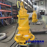 Pompa Submersible Pengaduk Lumpur Hydroman Sand Devil untuk Kolam Pencuci Pasir dan Kerikil