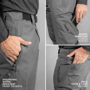 Pantalon de ski d'hiver pour hommes avec intérieur isolé par impression de logo en tissu imperméable personnalisé OEM et options de marque - Product Image 3