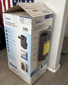 เครื่องปรับอากาศเคลื่อนที่ Midea 12,000 BTU DUO Smart Inverter รุ่นใหม่ พร้อม WiFi ท่อคู่ ประหยัดพลังงานระดับ A COP 1200 - Product Image 5