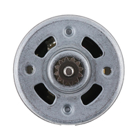 Moteur électrique DC RS550 9/11/12/13/14 dents 10.8V/12/14.4V/16.8V/18V/21V/25V tournevis moteur de perceuse avec boîte de vitesses à couple élevé