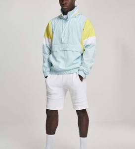 Veste coupe-vent d'hiver respirante de haute qualité personnalisée avec motif, fermeture éclair métallique, poignets élastiques, col montant, imperméable, fine, été - Product Image 4