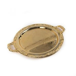 ถาดเสิร์ฟทรงกลมพร้อมด้ามจับลายนูนสินค้าใหม่คุณภาพดี - Product Image 3