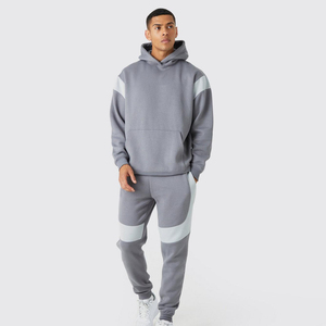 Meilleur survêtement pour hommes en gros 2026, survêtement pour hommes à logo personnalisé, survêtement pour hommes à logo personnalisé, pantalon de survêtement évasé délavé à l'acide, service OEM - Product Image 3