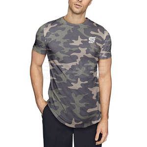 Camiseta Larga Transpirable, Ecológica y Antiarrugas de Poliéster/Algodón, Ropa Casual Elegante de Alta Calidad para Hombre para Uso Diario - Product Image 1