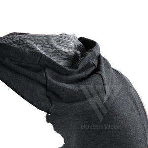 เสื้อมีฮู้ดแบบสวมหัวใส่ออกกำลังกายแบบลำลองใส่สบายน้ำหนักเบาทันสมัย - Product Image 4