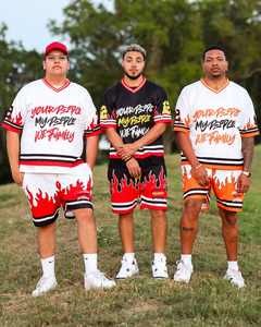 Pantalones cortos de gimnasio informales para hombre 2025 en diseño impreso por sublimación de malla de poliéster con bolsillos laterales con cremallera teñidos lisos - Product Image 4