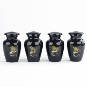 Elegant Luxury Classic <b>Keepsake</b> Urn High-Class Memorial for Human & <b>Pet</b> <b>Ashes</b> for Family Tribute & Funeral - Product Image 2