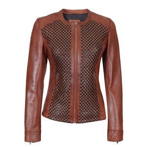 เสื้อแจ็คเก็ตหนังลำลองแขนยาวสำหรับผู้หญิง, เสื้อโค้ทนักขี่จักรยานมีซิปปิดแนวสตรีทเสื้อผ้าแฟชั่นใหม่สำหรับฤดูใบไม้ร่วงฤดูหนาว - Product Image 6